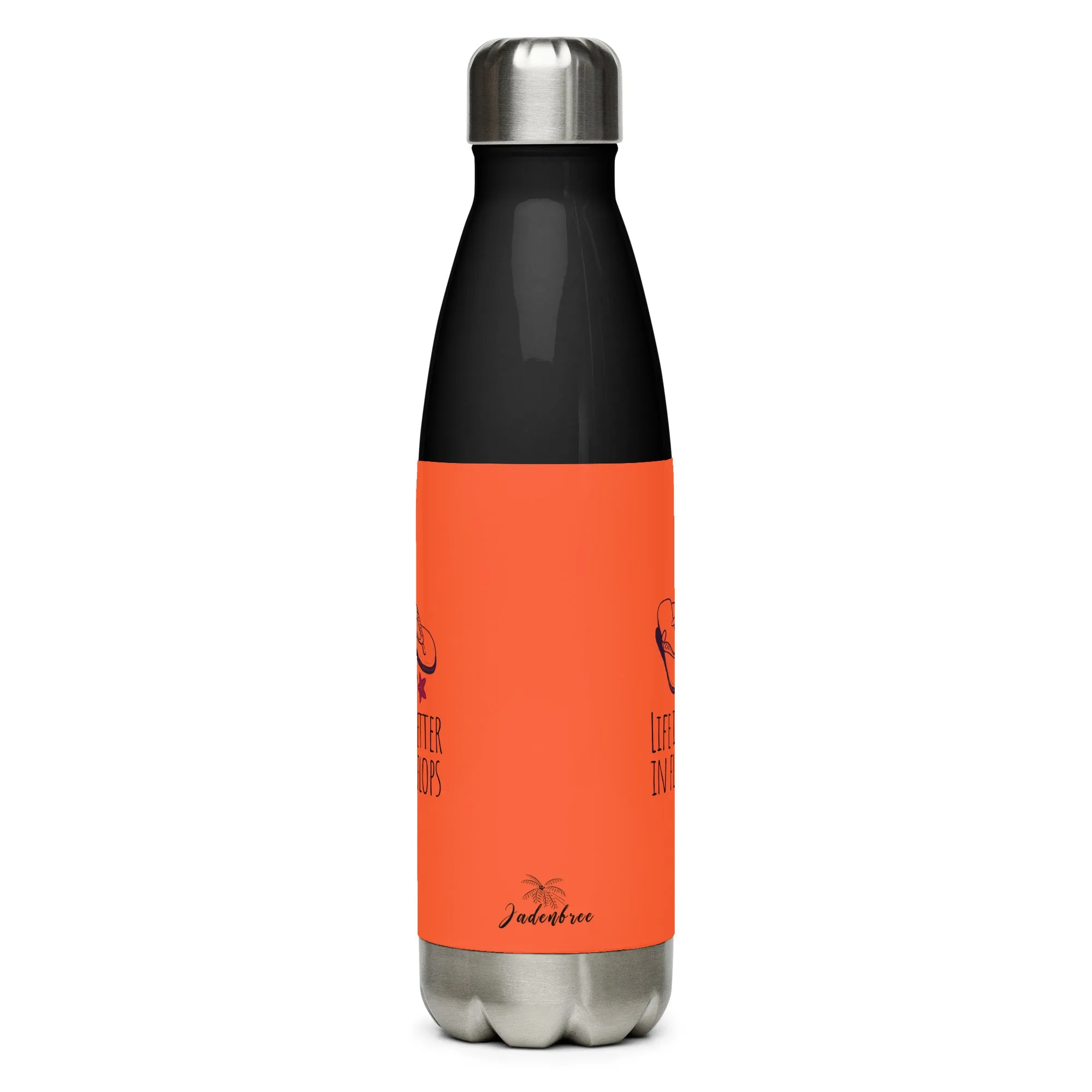 Flip-Flops Paradise Stainless Steel Water Bottle