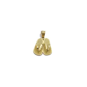 Flip Flops Pendant (14K)