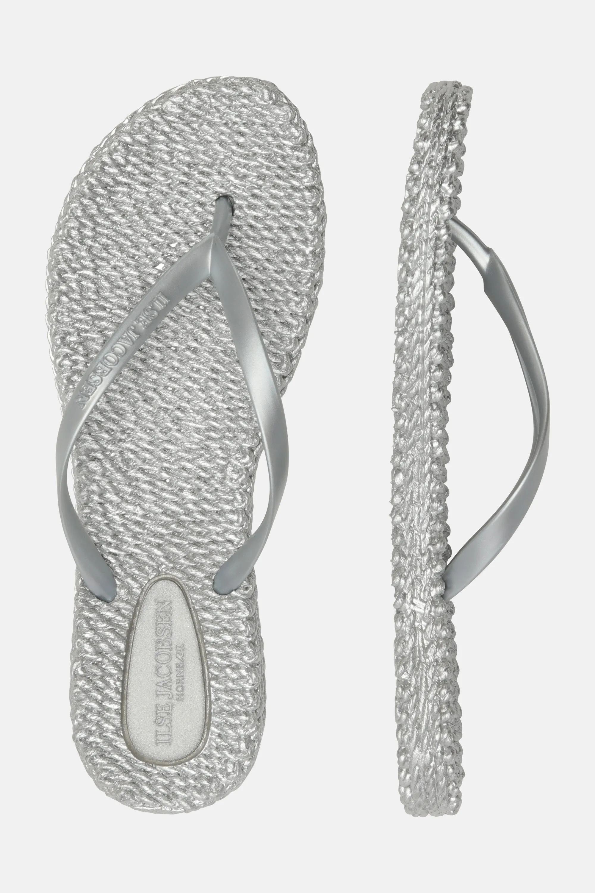 Flip Flops - Silver