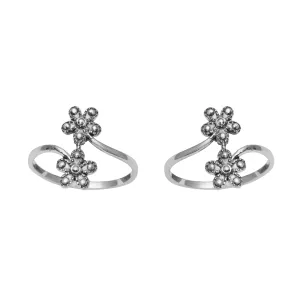 Floral Style Comfortable Toe Ring
