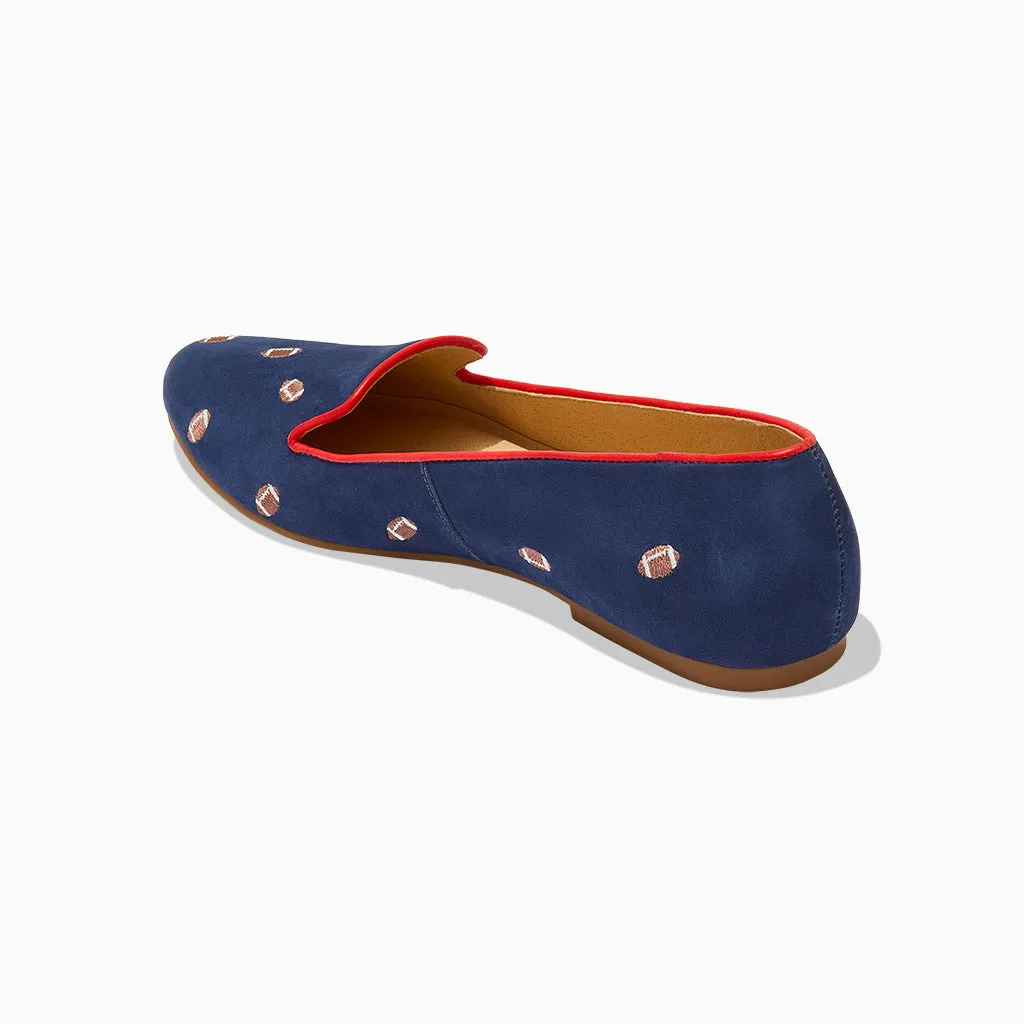 Football Embroidered Loafer