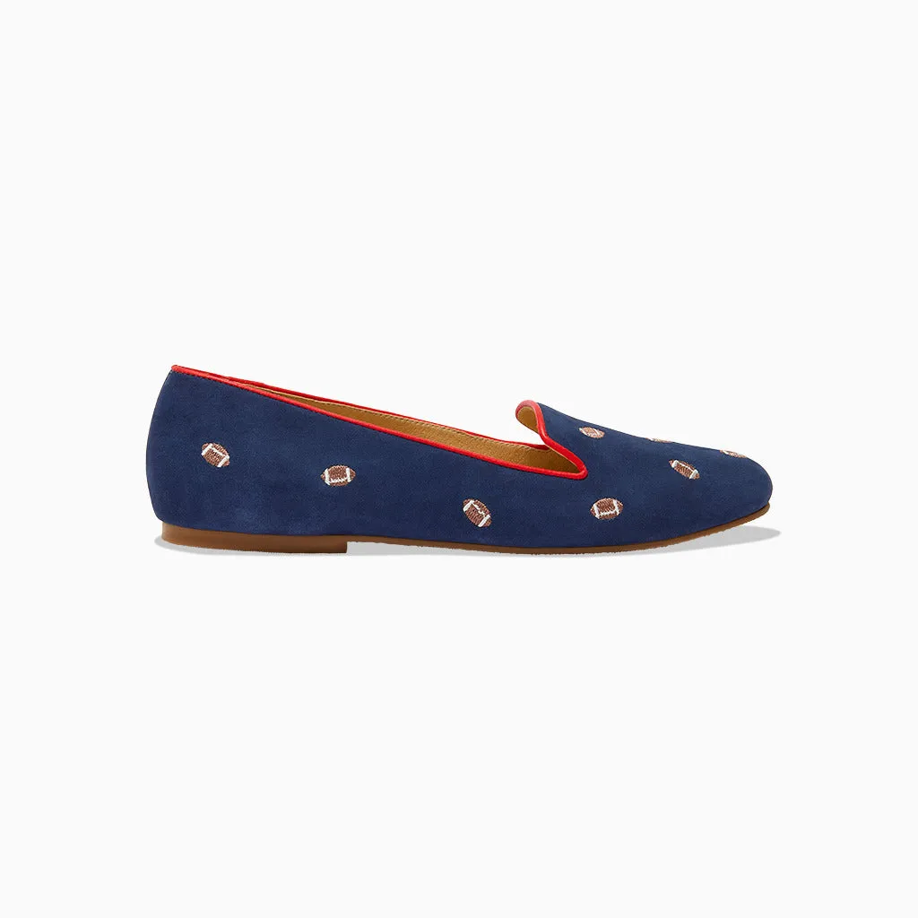 Football Embroidered Loafer