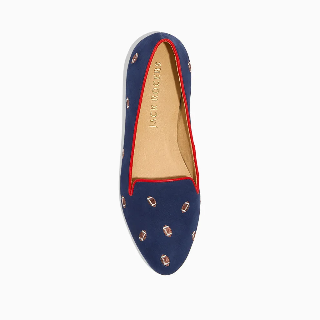Football Embroidered Loafer