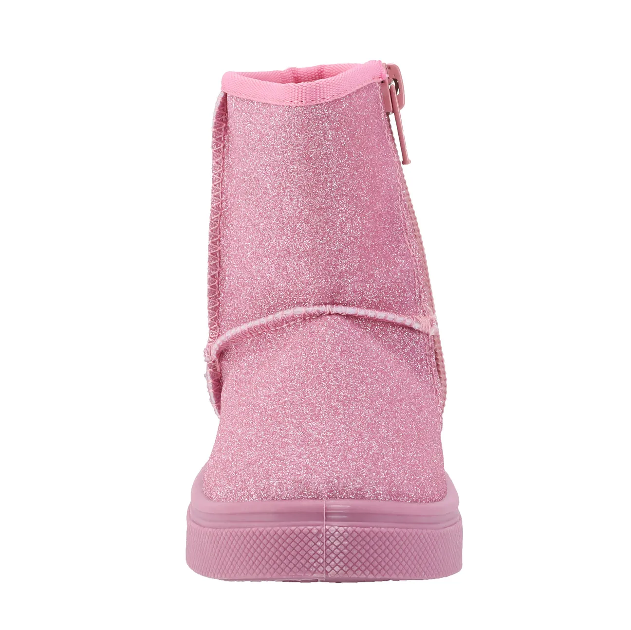 Frost Pull-On Boot | Pink Glitter