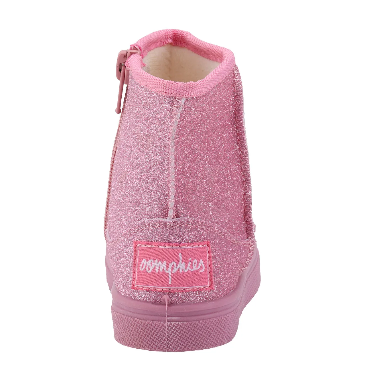 Frost Pull-On Boot | Pink Glitter
