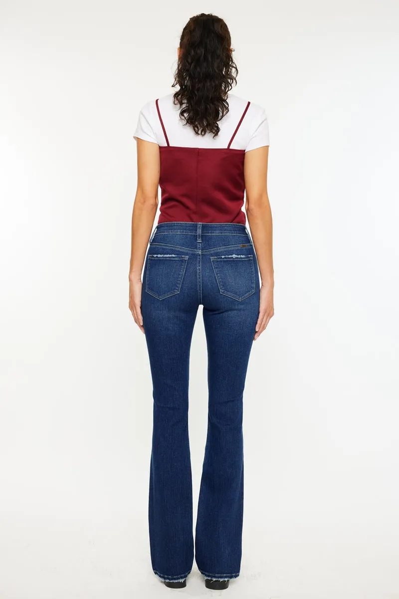 Gale High Rise Skinny Bootcut Jeans