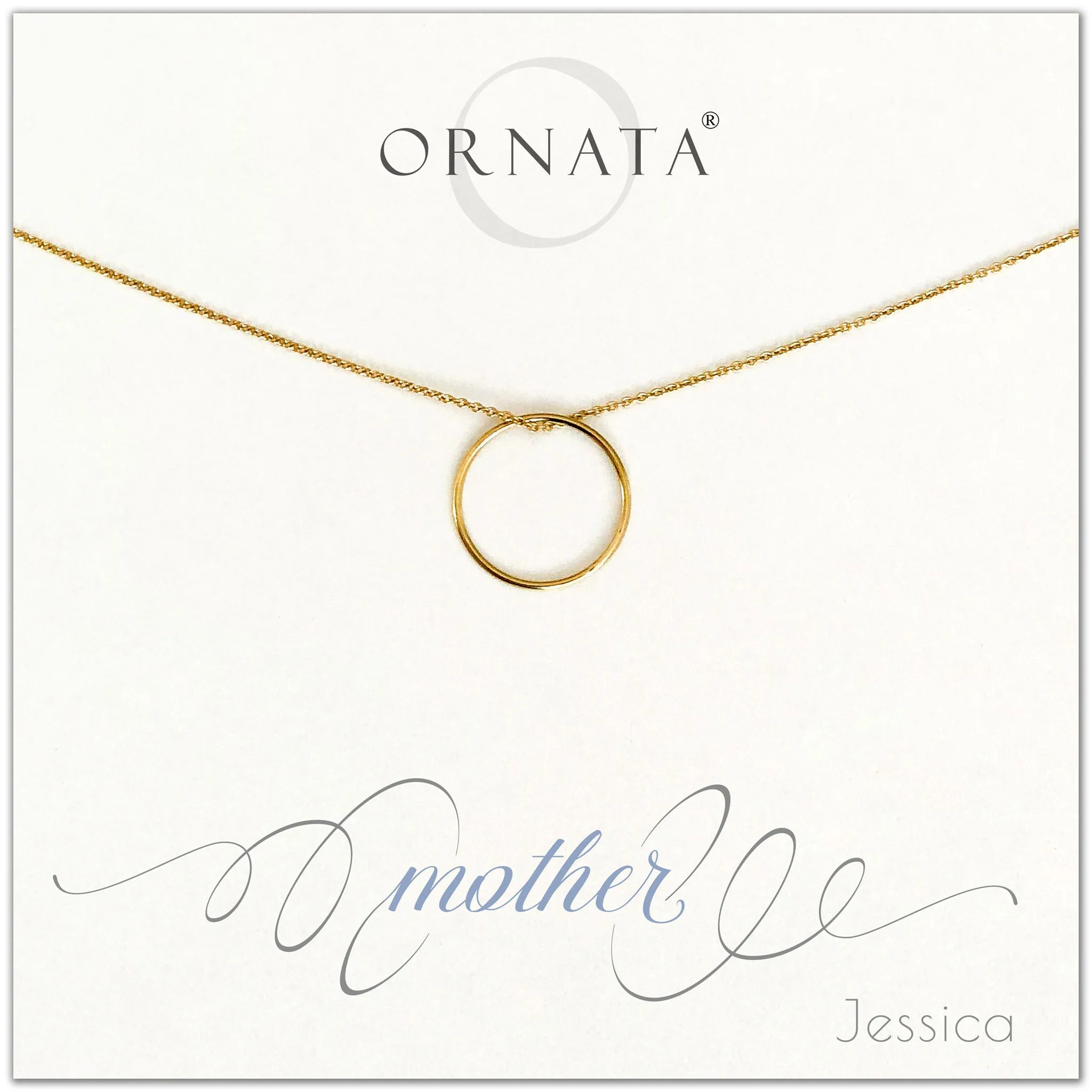 Gold Filled “Mother” Generations Necklace