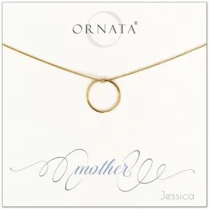Gold Filled “Mother” Generations Necklace