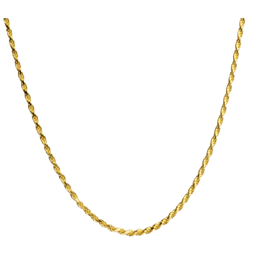 Gold-Filled Rope Chain