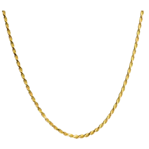 Gold-Filled Rope Chain