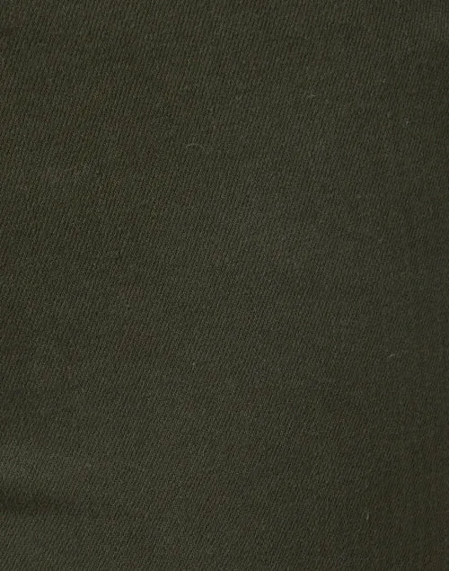 Green Stretch Bootcut Jean