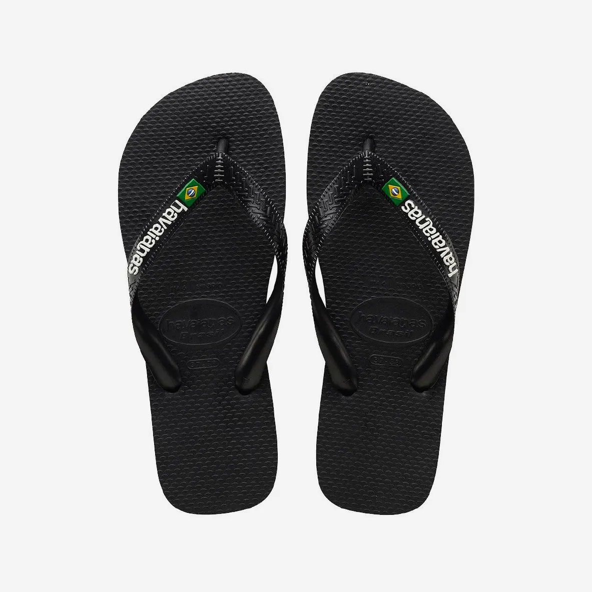 Havaianas Brazil Logo - Black