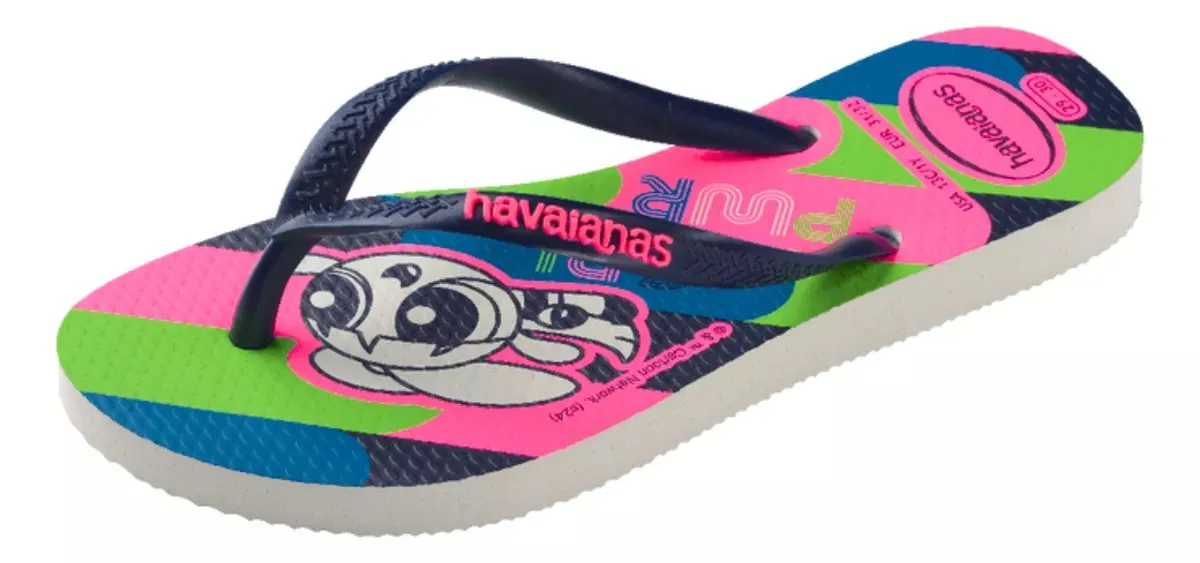 Havaianas Slim Power Puff Girls Pink/Blue