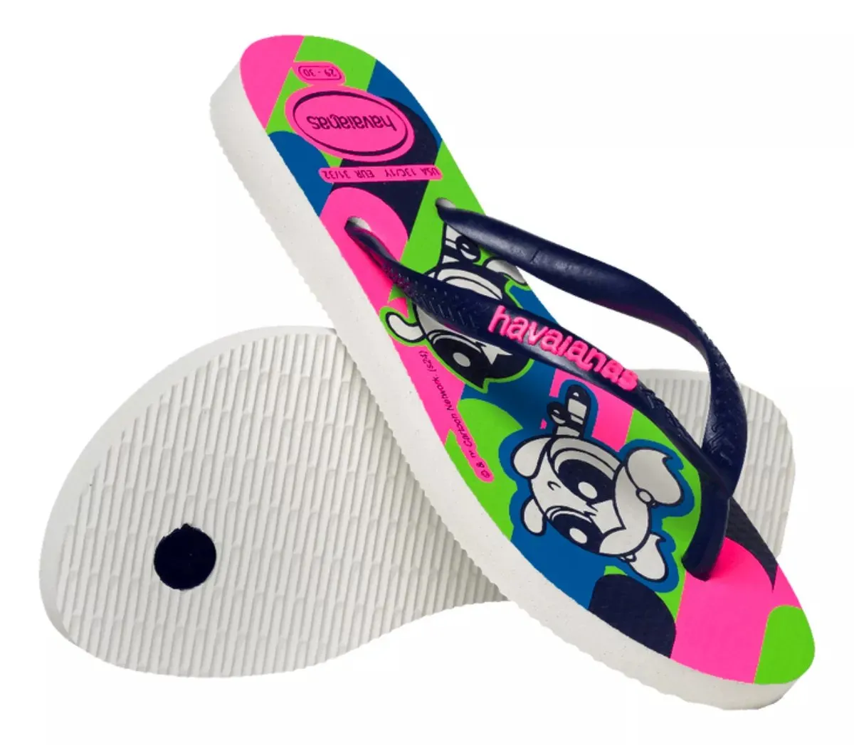 Havaianas Slim Power Puff Girls Pink/Blue