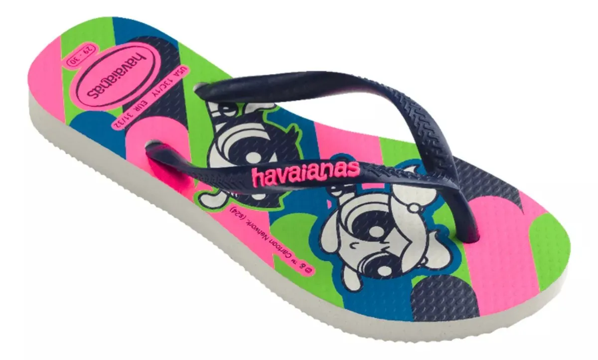 Havaianas Slim Power Puff Girls Pink/Blue