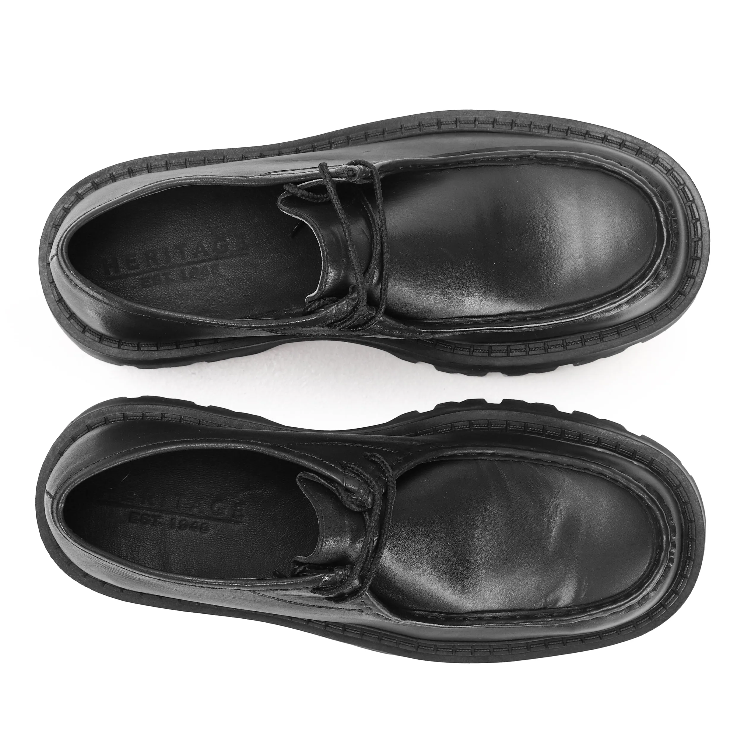 Heritage Black Loafer  For Men