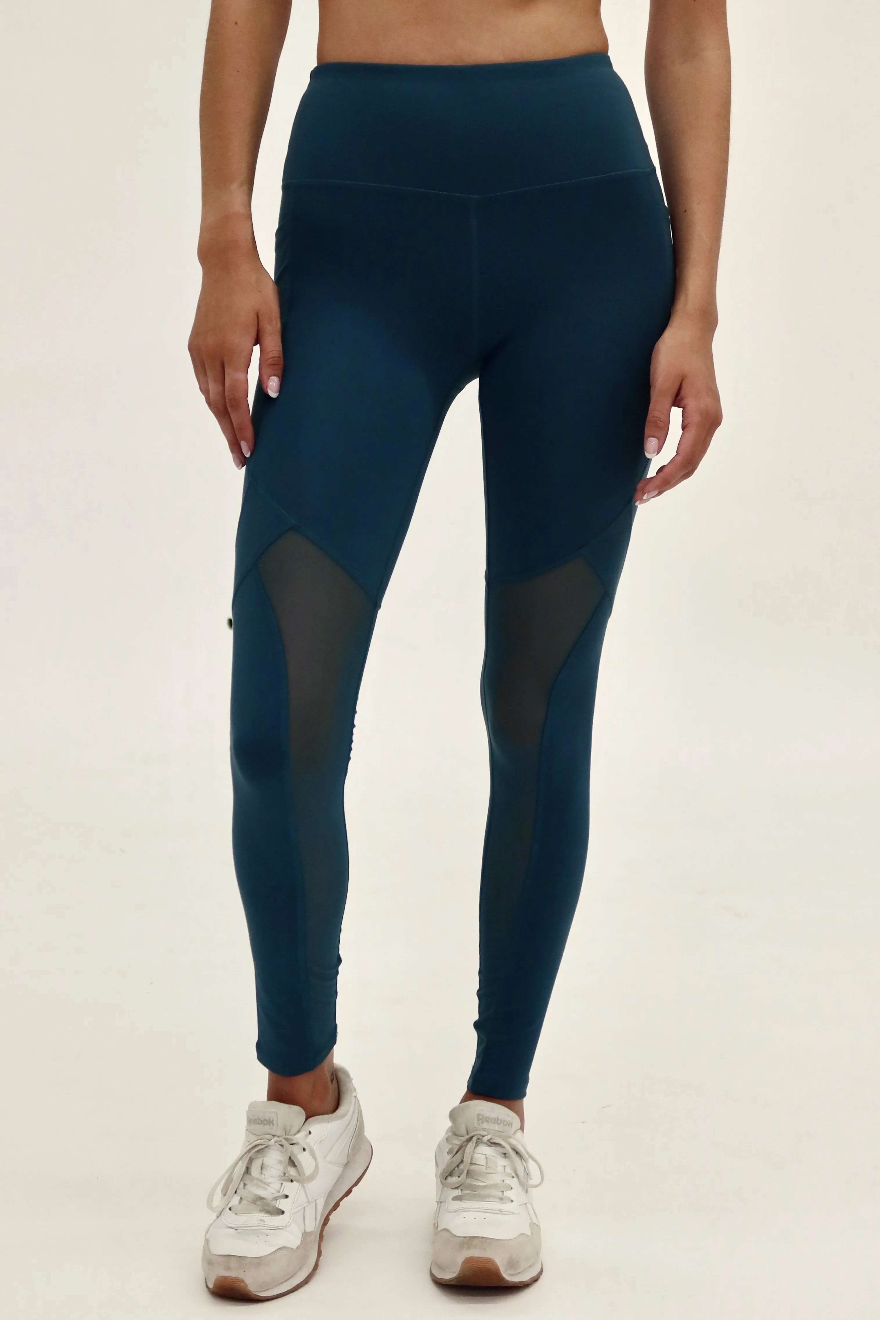 High-Rise Mesh Legging with Pockets by Seaav