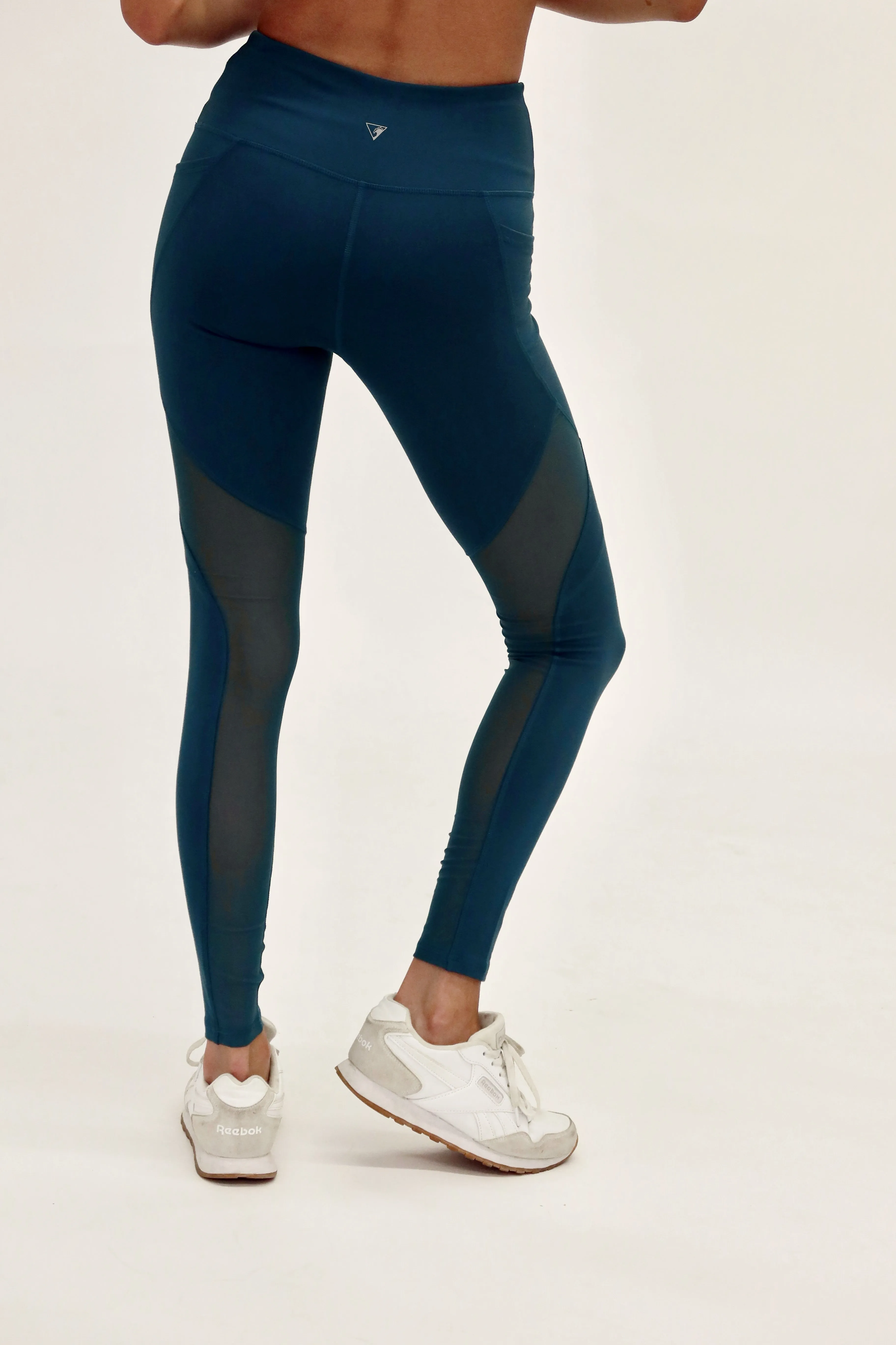 High-Rise Mesh Legging with Pockets by Seaav