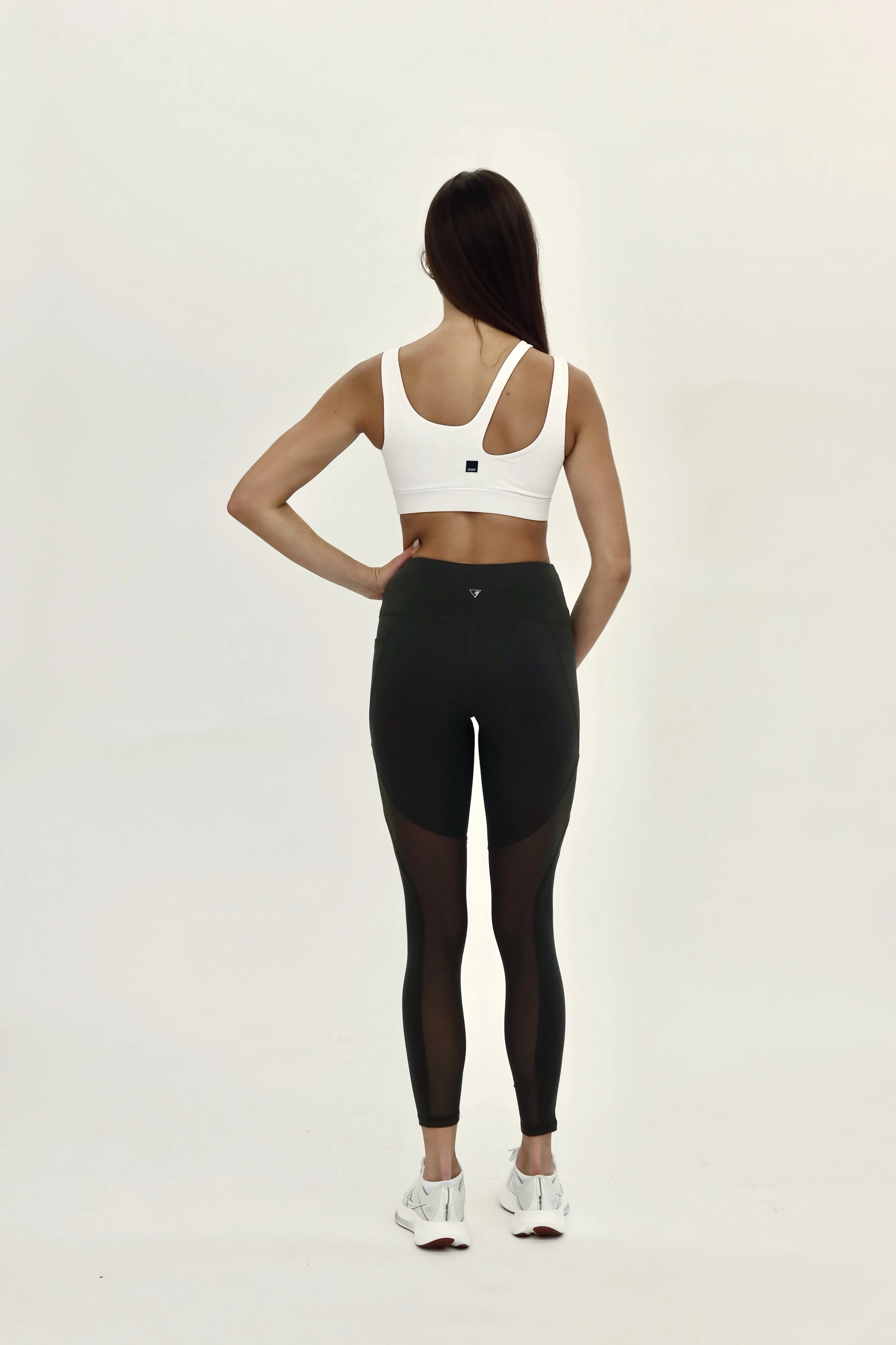 High-Rise Mesh Legging with Pockets by Seaav