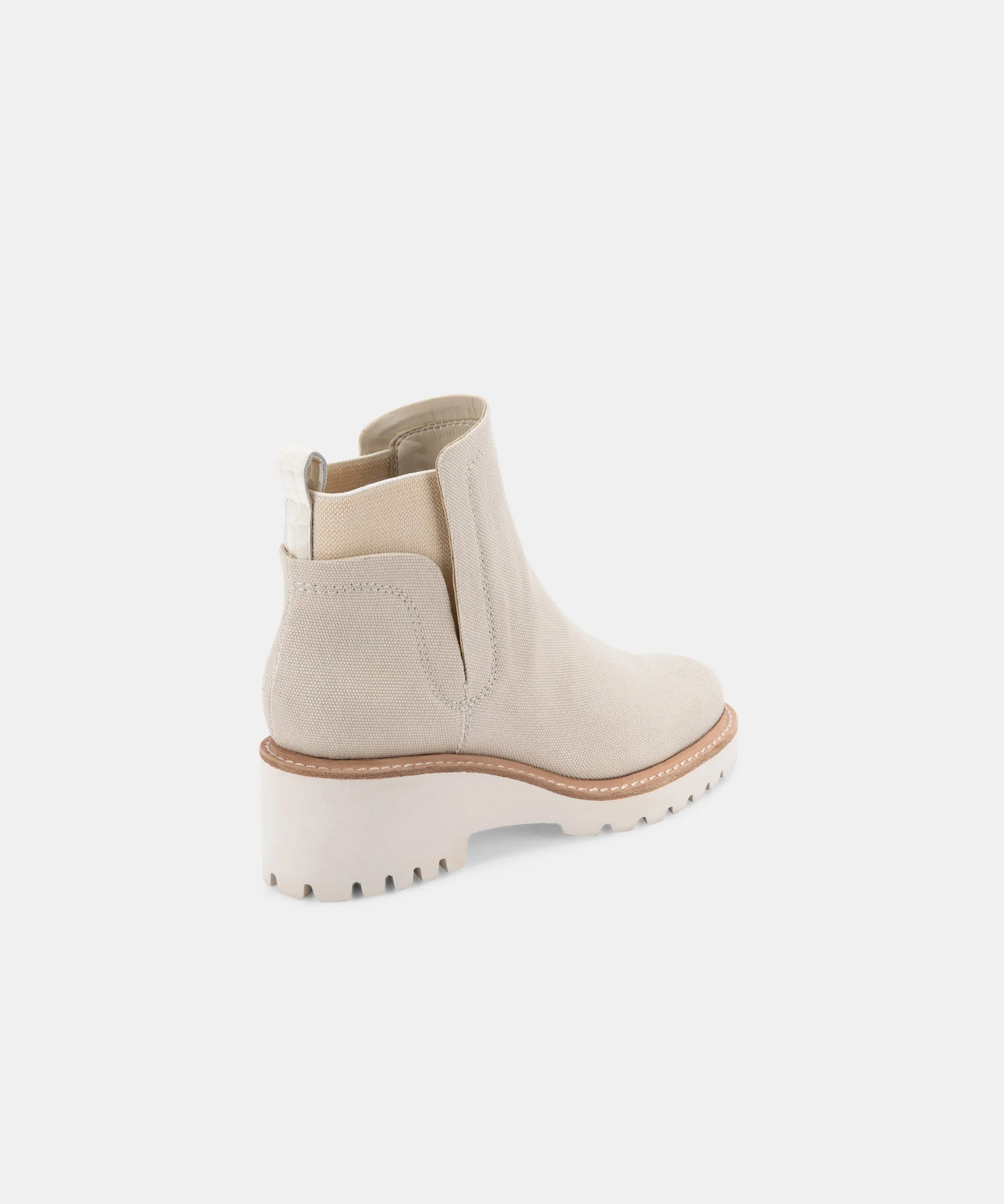 HUEY BOOTIES SANDSTONE CANVAS - re:vita