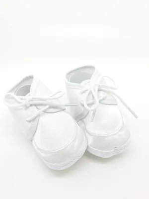 Infant Baptism Shoes (White)