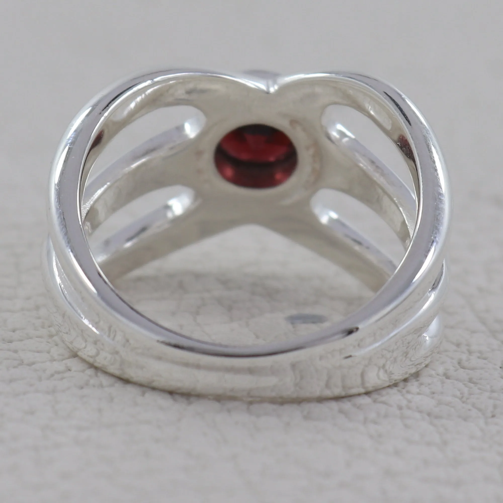 Iolite Silver Ring