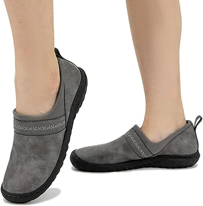 JBU by Jambu Women's Becca Moccasin, Grey, 10