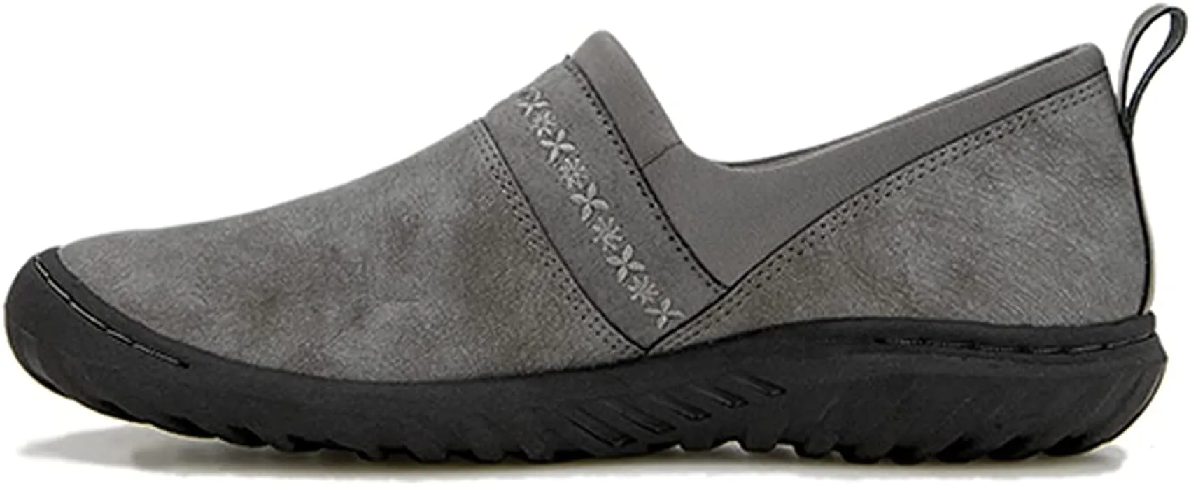 JBU by Jambu Women's Becca Moccasin, Grey, 10