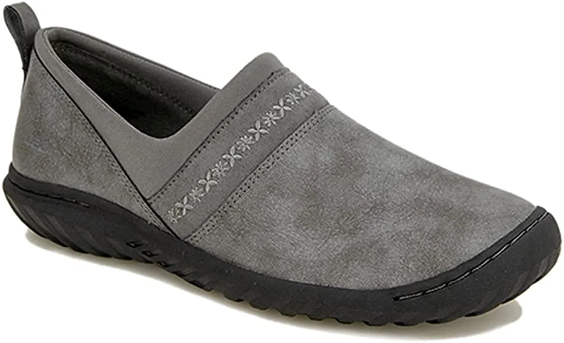 JBU by Jambu Women's Becca Moccasin, Grey, 11