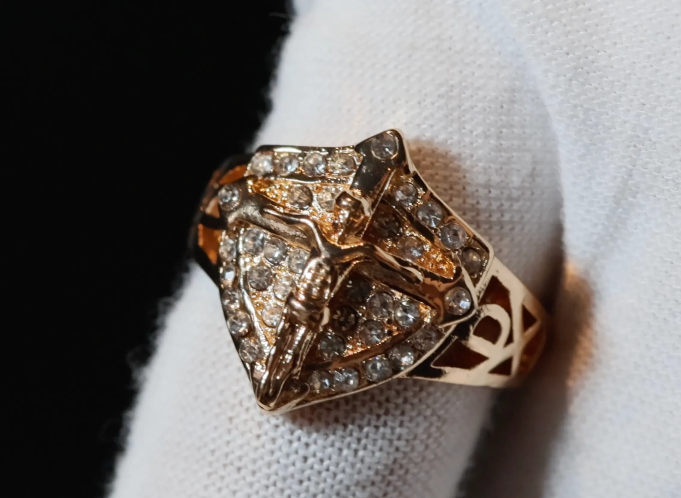 Jesus Ring | Cross Ring | Ring with Cross