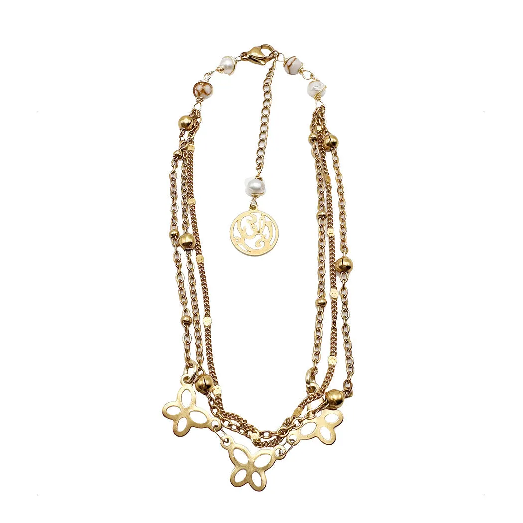 JEWELRY - Gold Multi Chain Anklet