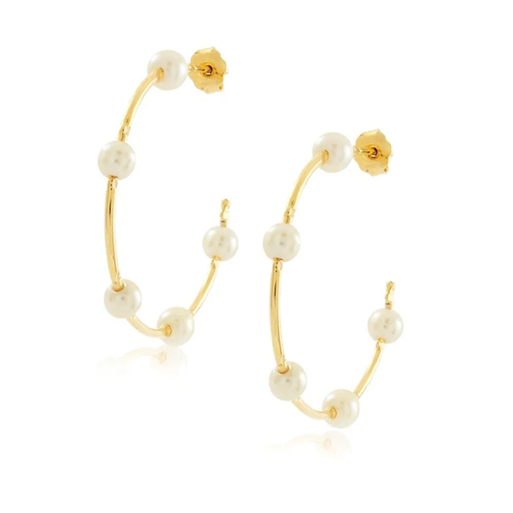 JEWELRY - Molly Pearl Hoops