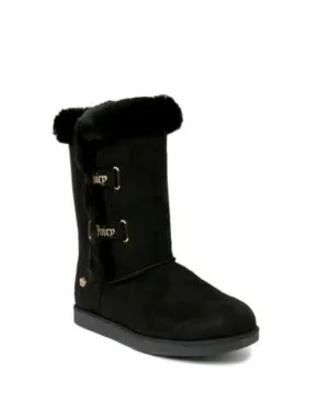 Juicy Couture Juicy Couture Womens Koded Faux Fur Black 7M