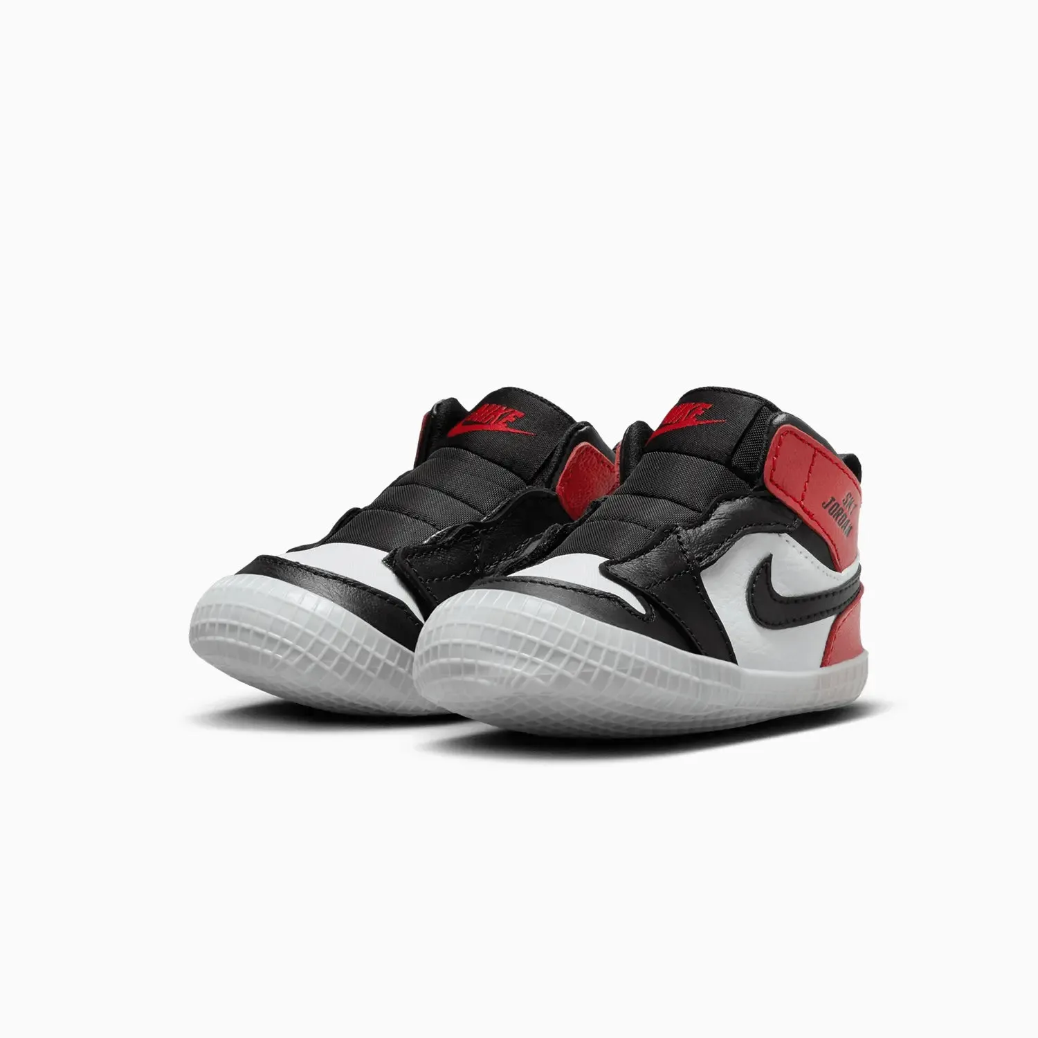 Kid's Jordan 1 Retro High OG "Black Toe Reimagined" Crib Bootie Infants