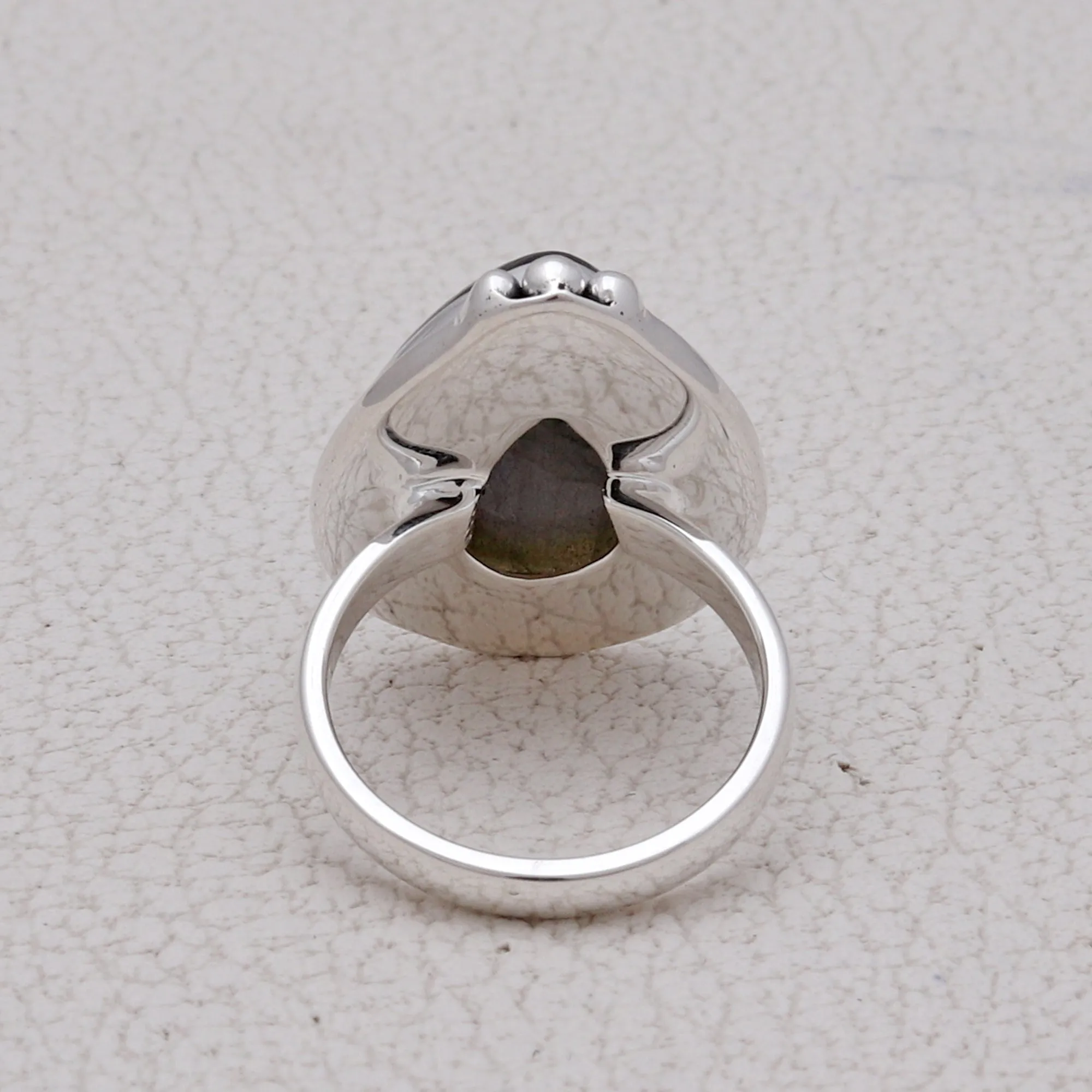 Labradorite Silver Rings