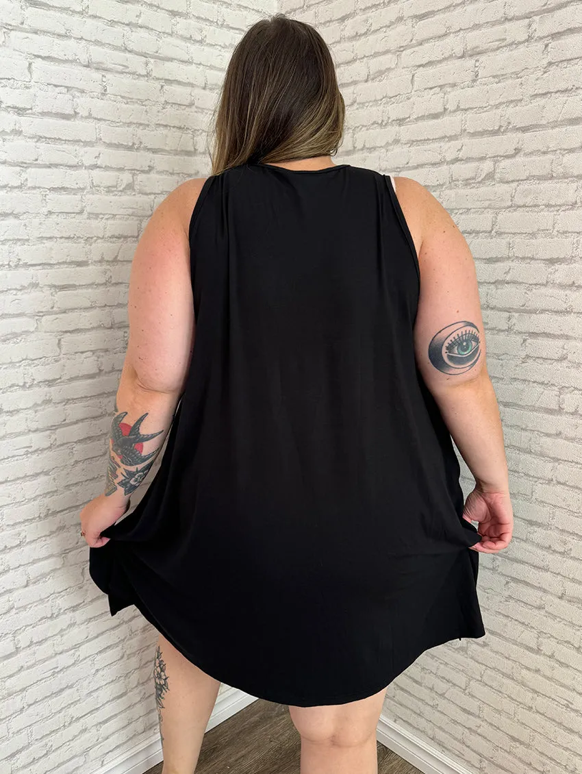 Lav & Kush Pleated Tank Dress
