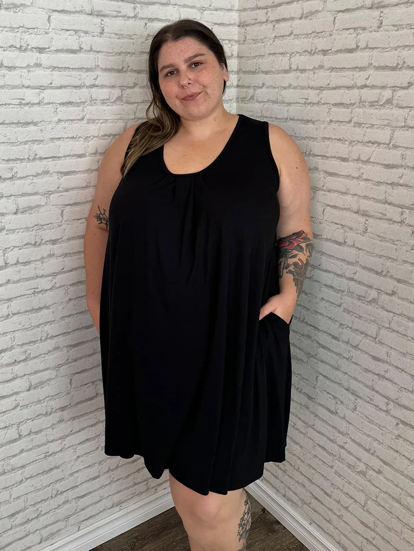 Lav & Kush Pleated Tank Dress