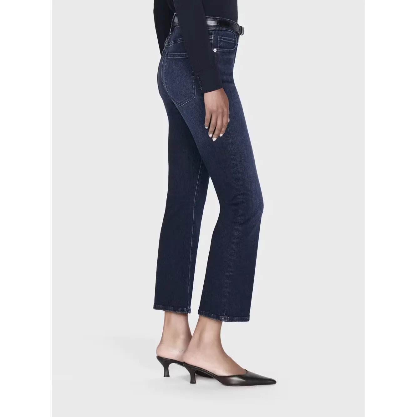 Le Crop Mini Boot in Dante