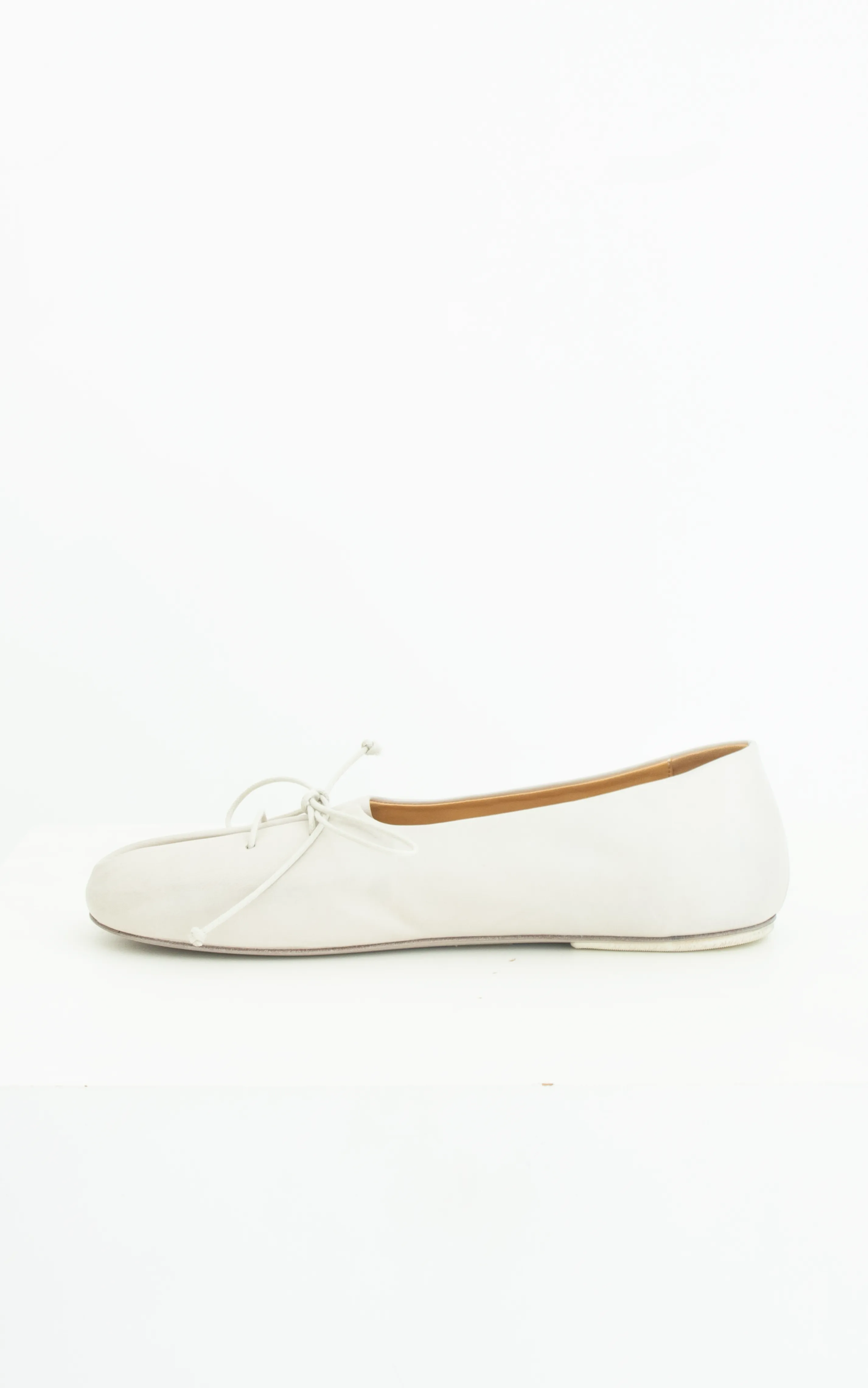 Leather flats