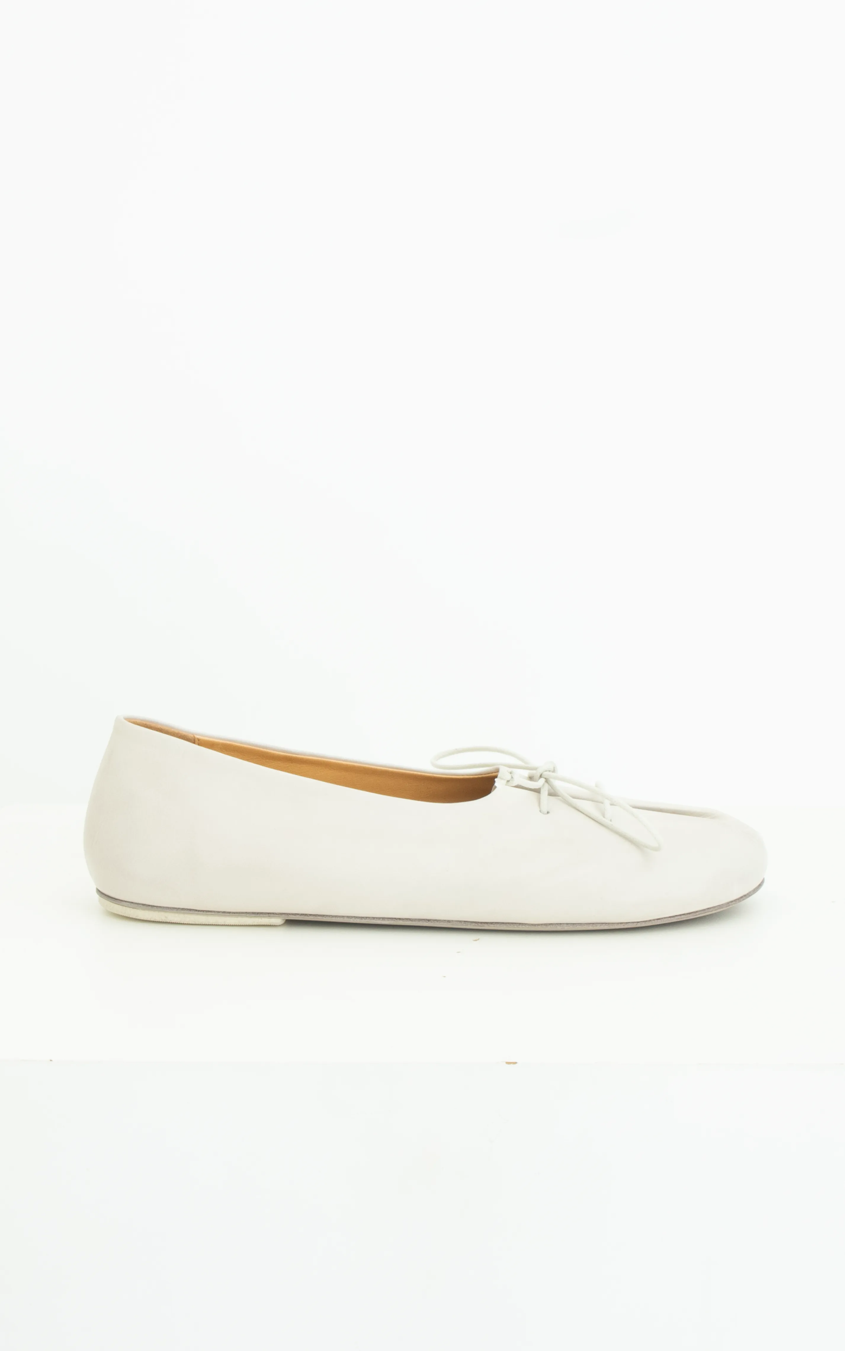 Leather flats