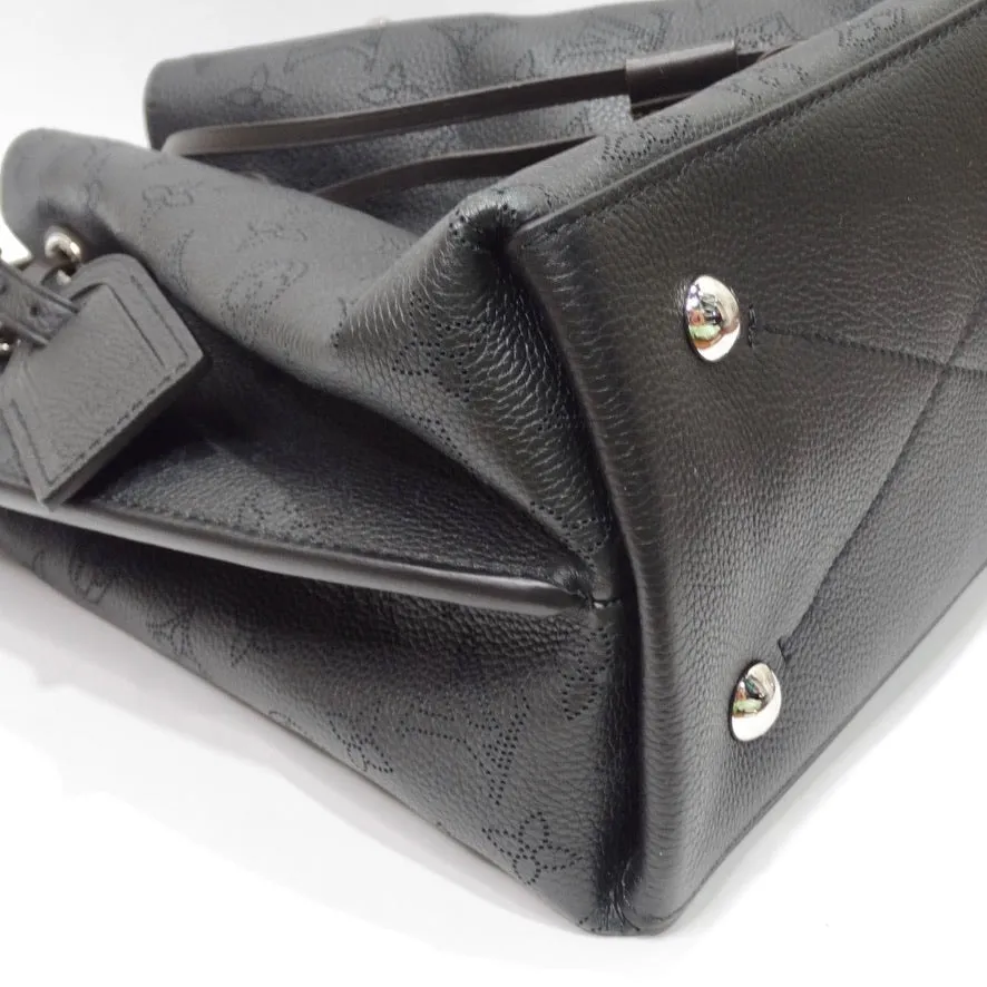 Louis Vuitton Black Monogram Mahina Muria Bag