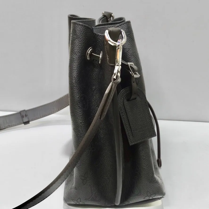 Louis Vuitton Black Monogram Mahina Muria Bag