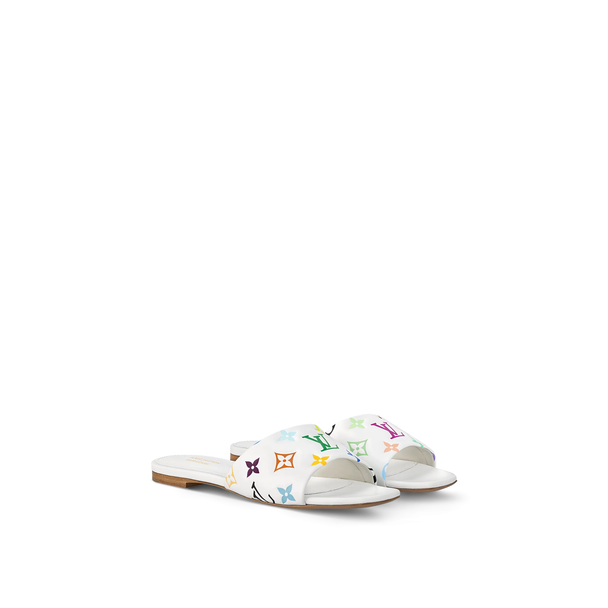 LV x TM 6AM Flat Mules