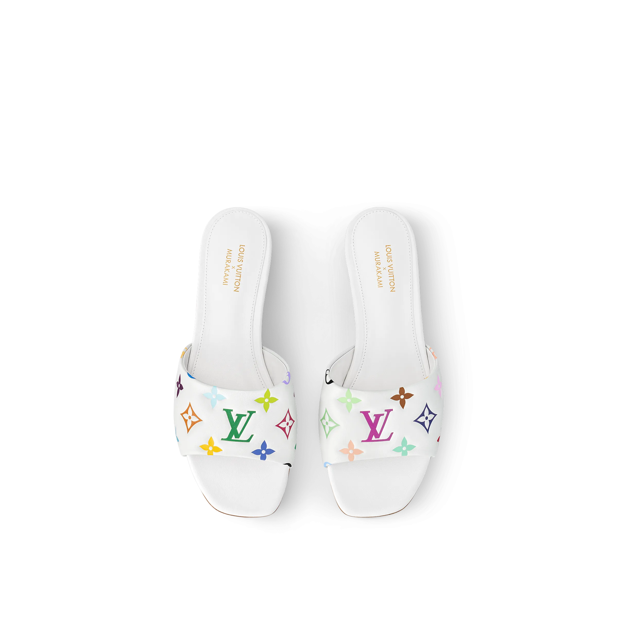 LV x TM 6AM Flat Mules