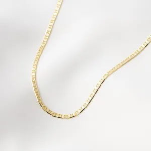 Mariner Chain Gold Link Necklace Classic Jewelry