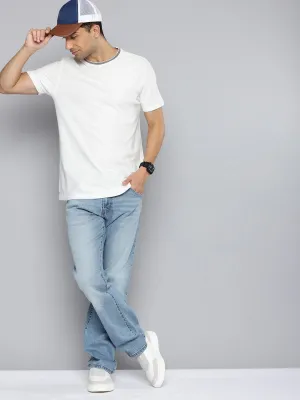 Men's 517 Light Blue Bootcut Fit Mid Rise Jeans