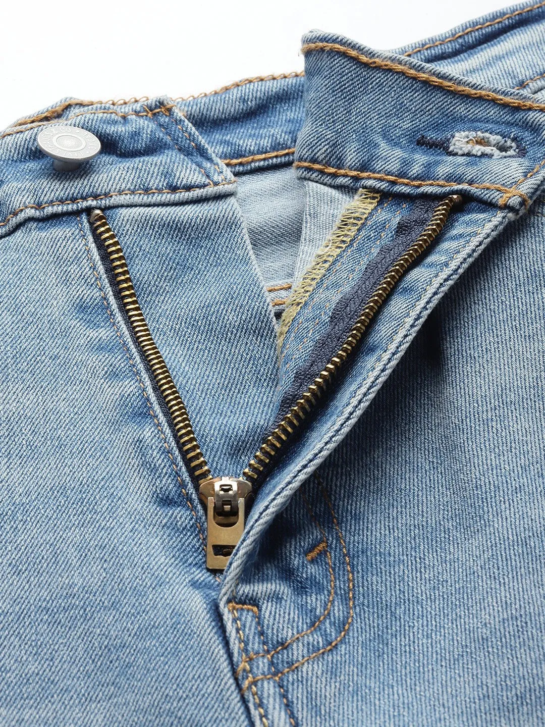 Men's 517 Light Blue Bootcut Fit Mid Rise Jeans