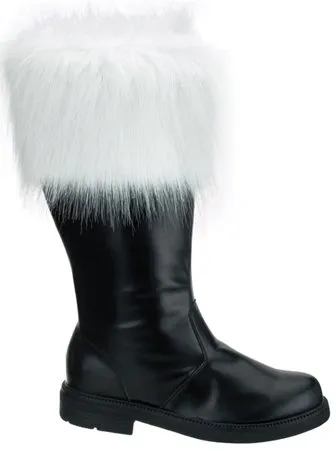 Men's Santa Boot W/ Fur Trim (SANTA-100)