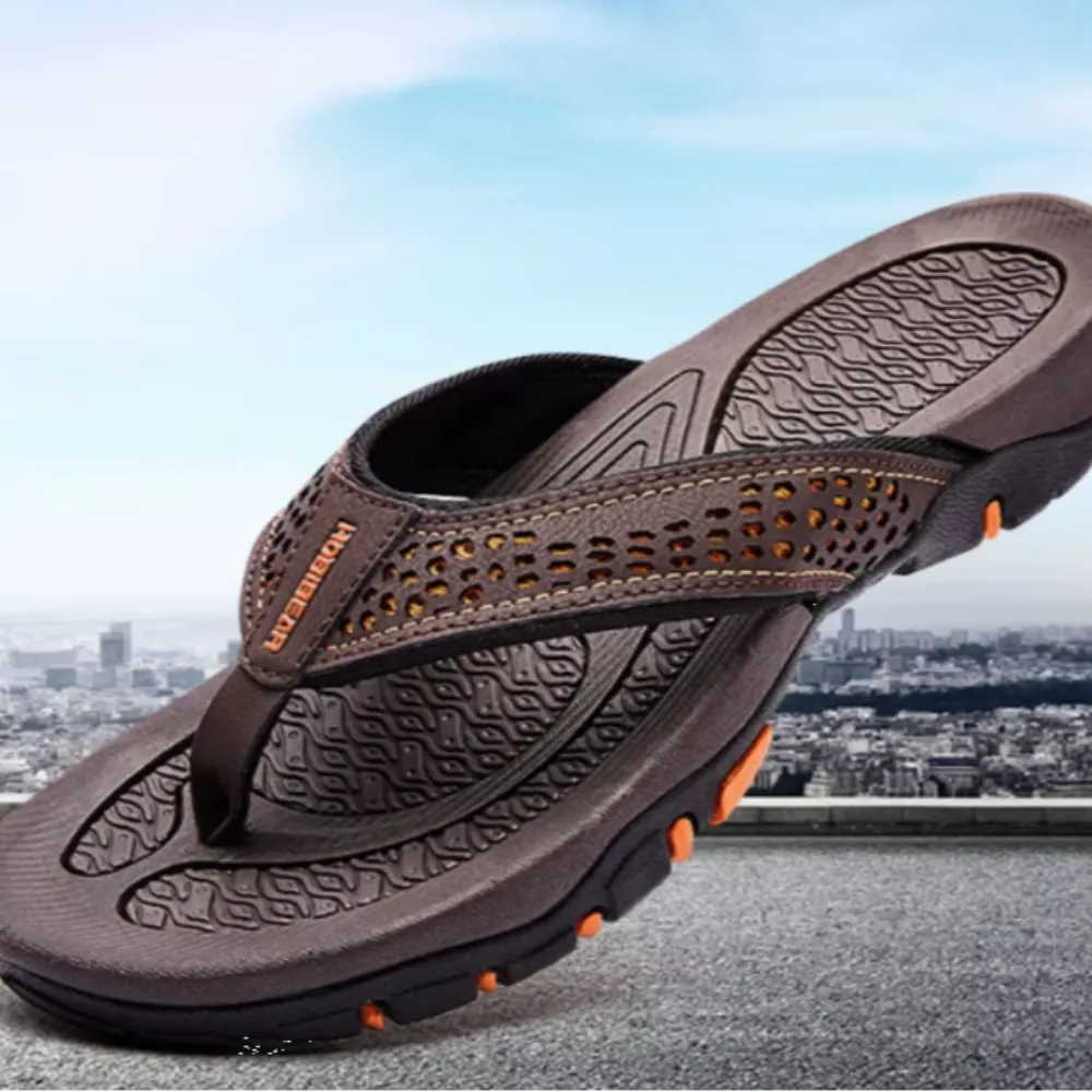 Men's Vintage-Inspired Flip Flops