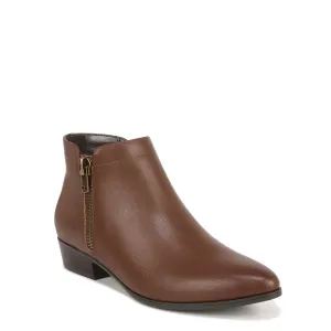 Naturalizer Womens Claire Pointed Toe Ankle Bootie Cinnamon Brown Smooth 9 M